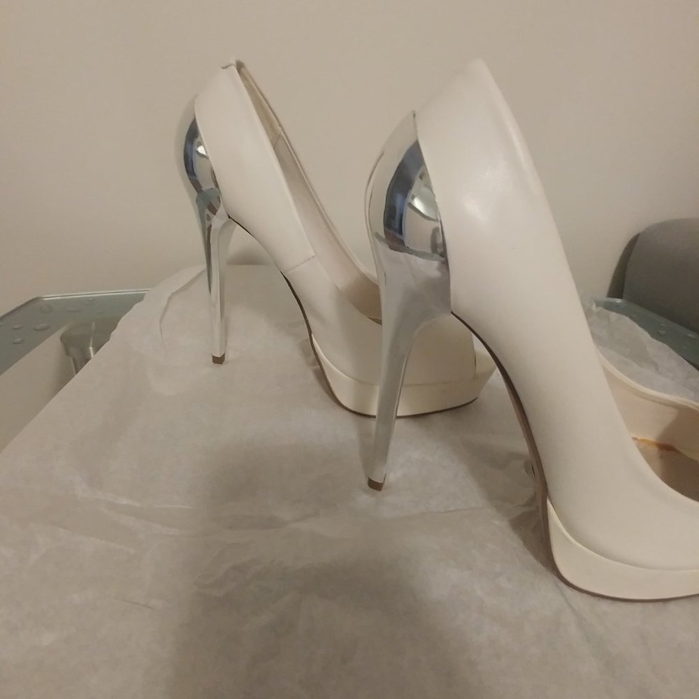 White heels